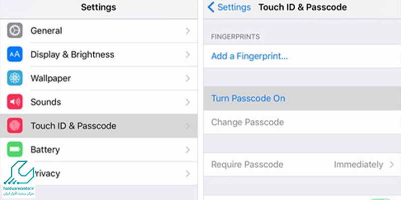 استفاده از سنسور اثر انگشت موبایل اپل برای خرید از اپ استور امکان پذیر نیست