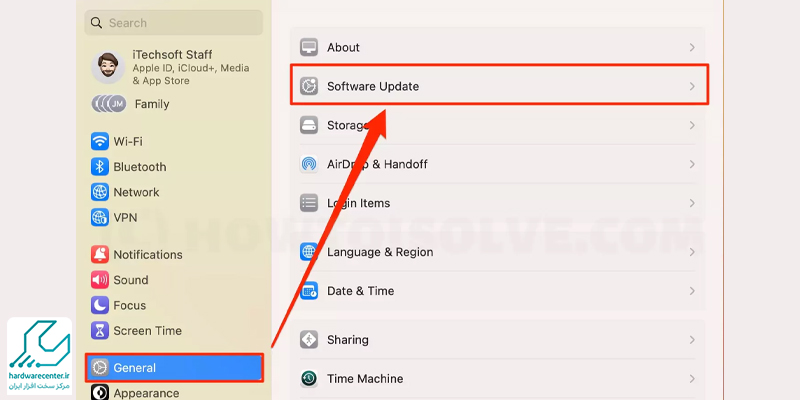 به‌روزرسانی macOS به نسخه جدید