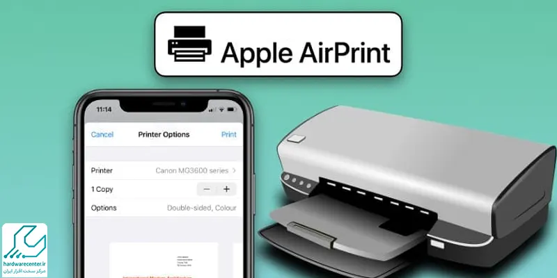 اتصال آیفون به پرینتر با نرم افزار Air Print