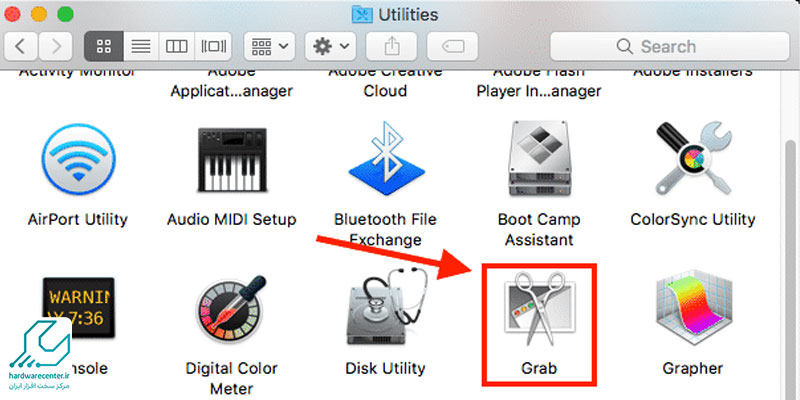 آموزش اسکرین شات گرفتن از مک بوک