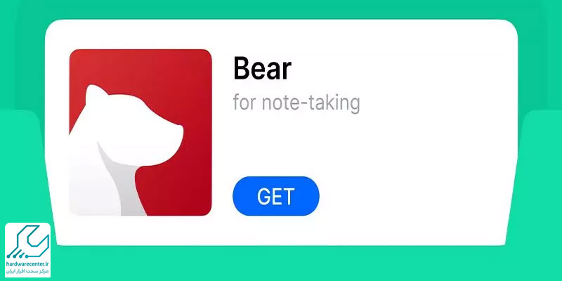 Bear برنامه نوشتن در آیپد
