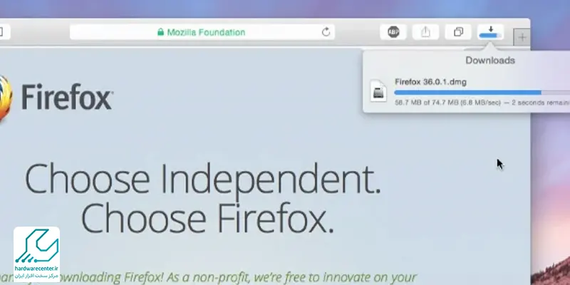 نصب فایل dmg در لپ تاپ اپل
